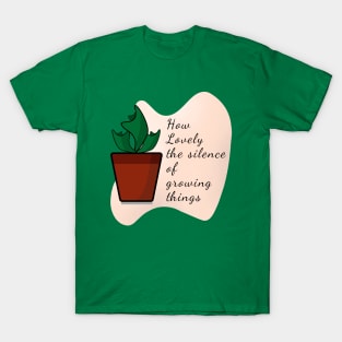 House Plant Growing Things T-Shirt